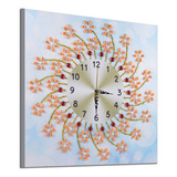 Reloj De Pared L Clock Kits Con Pintura De Diamante En 5d, M