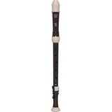 Flauta Dulce Yamaha Yrt-304b Tenor Clave De Do Color Negra