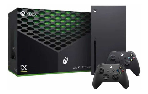 Xbox Series X Microsoft 1tb C/ 2 Controle 1 Ano De Garantia 