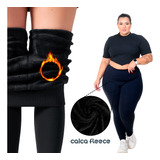 Calça Fleece Térmica Plus Size Segunda Pele Para Dias Frios