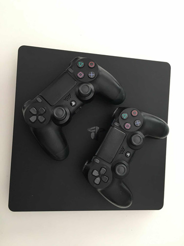 Playstation 4 Slim Con 2 Joysticks Excelente Estado!usada