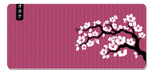 Mousepad Gammer / Dibujo Cad Xxl - 90x40 - Sakura Tree - 21