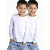 Camiseta Algodón Caffarena/mota - Blanco - Talla 12 Pack X2