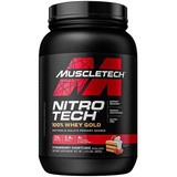 Nitro Tech 100% Whey Gold Muscletech Proteína 2 Lb French Vanilla Cream