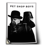 Adesivo Pet Shop Boys Neil Tennant Auto Colante A1 84x60cm A