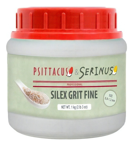 Silex Grit Fine Aves 1k Sistema Digestivo Psittacus Serinus