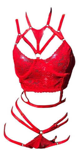 Conjunto De Lenceria Sexy Erotica