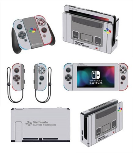 Skin Personalizado Para Switch Simulac.consola Retro (0041)