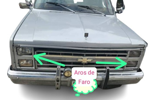 Aro Faro Pickup Chevrolet C-10 Silverado Derecho 85 Foto 2