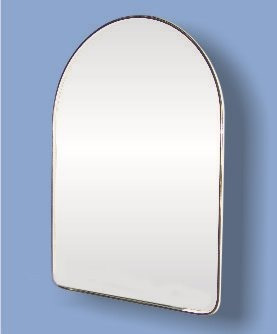 Espejo Capilla Para Baño Perfil Oro/blanco 38x52cm