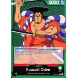 Kouzuki Oden Lider Carta One Piece Tcg Original+30 Cartas