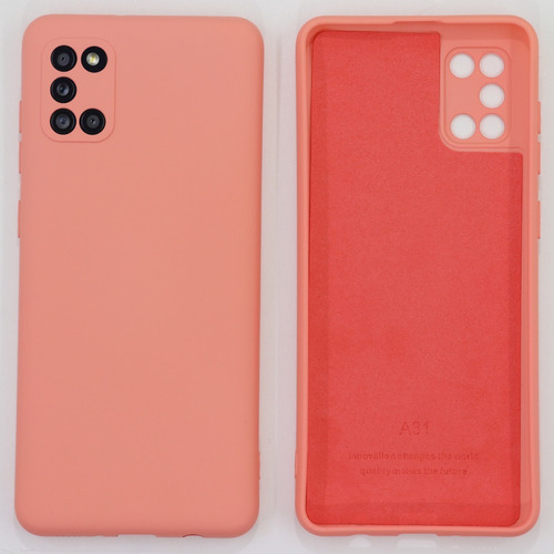 Capinha Compatível Com Galaxy A31 Em Silicone Aveludado