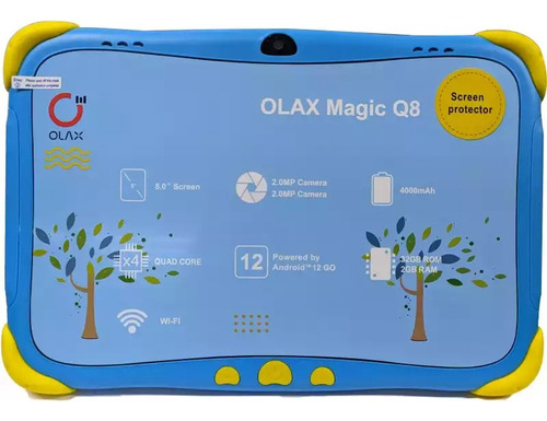 Tablet Kids Magic Q8 Olax 8¨ 2gbram, 32gb Men, Wifi, And 12 