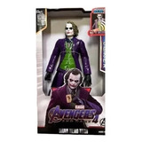 Muñeco Guasón Joker Batman Grande 30cm Con Luz Y Sonido Caja