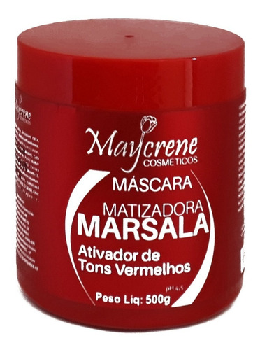Máscara Matizador Marsala Maycrene 500g