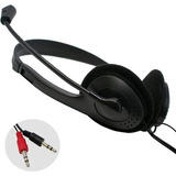 Diadema Auriculares Con Micrófono Pc Portátil Audífonos Jack