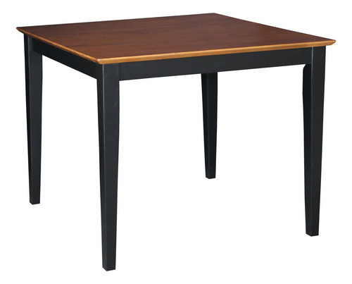 Conceptos Madera Maciza Mesa De Comedor Con Patas De Shaker,