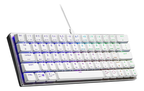 Sk620 - Teclado Mecánico Para Juegos De Perfil Bajo, 60%