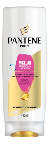  2 Pzs Pantene Acondicionador Micelar 400ml