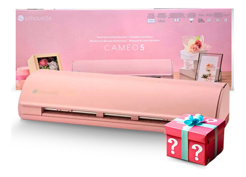 Máquina De Corte Rosa Silhouette Preta Cameo 5 Pink