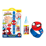 Pulsera Sanitizante Alcohol Gel Spiderman Spidey Tapimovil