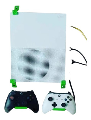 Soporte A Pared Xbox One S Más 2 Controles
