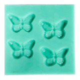 Molde Silicon Mariposas Para Fondant Porcelanicrón Chocolate