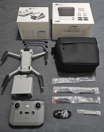 Dron Dji Mini 3 Pro Rc-n1 (sin Pantalla) Fly More Combo+case