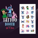 Tattoos Temporales Lilo Y Stich X18 Tattoos