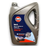 Aceite Max Sl 20w50 Gulf Nafta Diesel 4lts