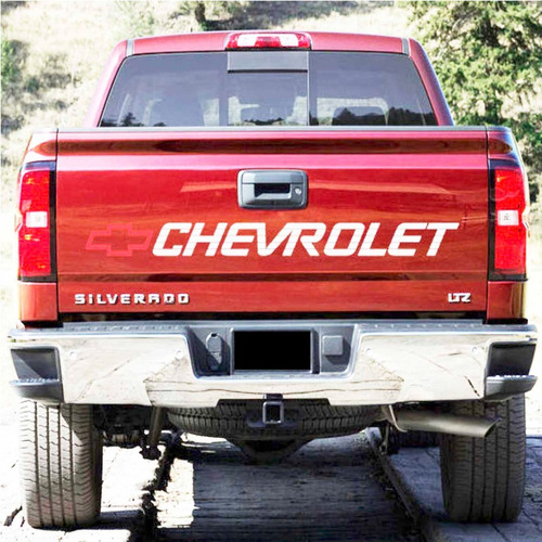 Calcomanas Chevrolet Silverado Cheyenne Compuerta  Emblemas Foto 3