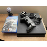 Ps4 Slim 500 Gb + 3 Juegos Físicos + Control Dualshock 4