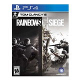 Mídia Física Tom Clancy's Rainbow Six Ps4 Original Promoção