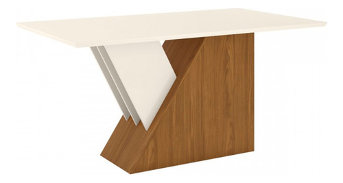 Mesa De Madeira Lucena Nature/off White Sci25 - Henn