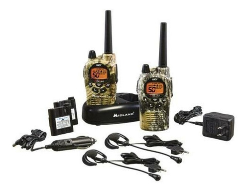 Kit De Radios Midland Gxr1050vp4 36 Millas, 50 Canales