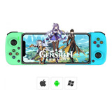 Controlador De Juegos Inalambrico iPhone Android -verde/azul