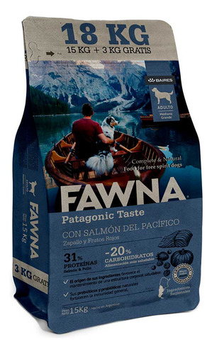 Fawna Perro Adulto Med/gde X 15+3kg