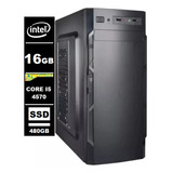 Computador Intel Core I5 4º Geração 16gb 480gb Ssd / Wifi