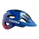 Casco De Ciclismo Lazer Gekko Mips De Niños Avant Motos Color Azul/rosa Talle 50-56