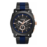 Reloj Fossil Fs5164 Cronografo  Original