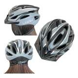 Casco Bicicleta Ultraliviano Unisex Ajustable Con Vicera 