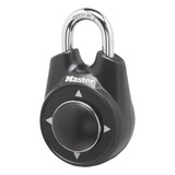 Candado De Combinación Direccional; Master Lock 1500id Negro