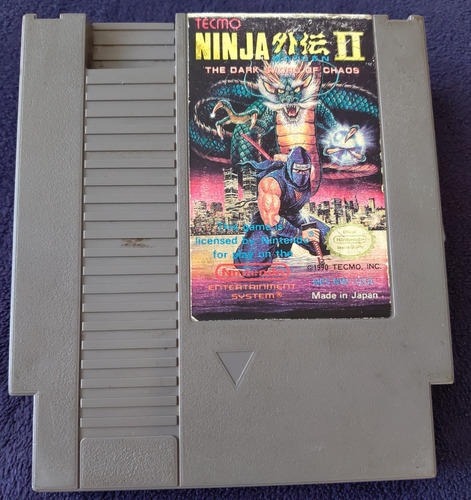 Ninja Gaiden 2 Para Nintendo Nes