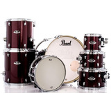 Bateria Pearl Export Exx Series Mahogany Burgundy 20¨,8¨,10¨