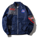 Chamarra Uniforme De La Nasa Baseball Para Hombres