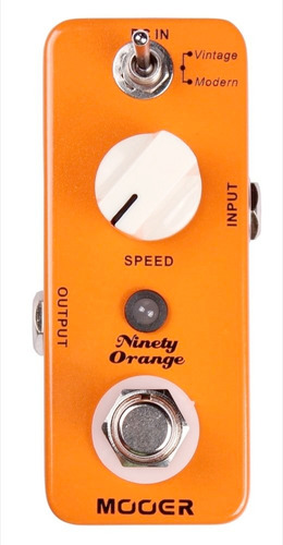 Mooer Ninety Orange Pedal Phaser Color Naranja