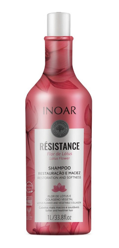 Inoar Résistance Flor De Lótus Shampoo 1 Litro