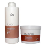 Wella Fusion Shampoo 1000ml + Máscara 500ml