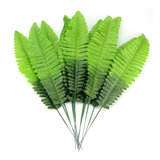 Hoja Helecho Planta Artificial Vara X10u 30cm Palma