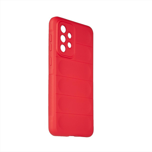 Funda Protectora Puffer Grip Case P/ Samsung A03 + Templado